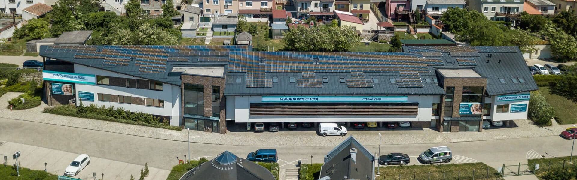 Dentalklinik Dr. Tóka drone foto